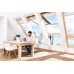 Fakro galeria balkondakvenster hout FGW-V